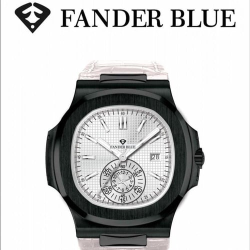 ساعة فندر بلو جلد