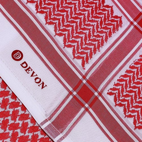 شماغ ديفون احمر - P2