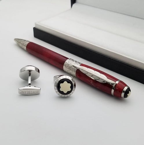 قلم وكبك مونت بلانك