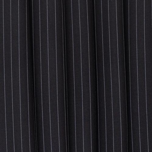 قماش شتوي مقلم اسود