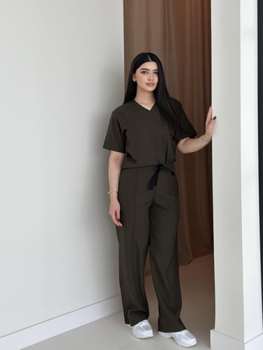 سكراب طبي لون زيتي