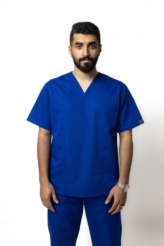 سكراب رجالي كامل لون ازرق