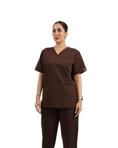 سكراب نسائي كامل لون بني