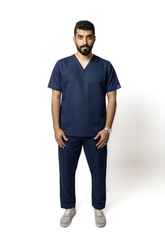 سكراب رجالي كامل لون كحلي