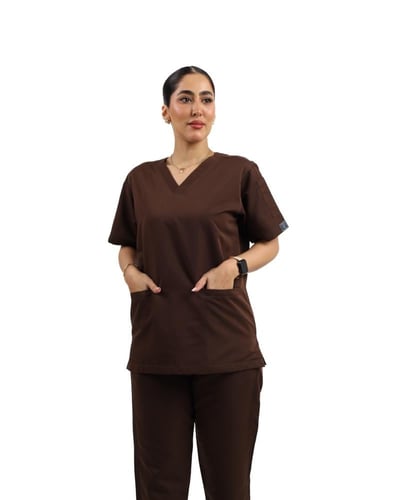 سكراب نسائي كامل لون بني