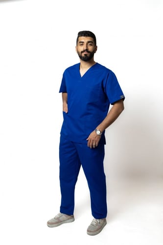 سكراب رجالي كامل لون ازرق