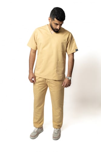 سكراب رجالي كامل لون بيج