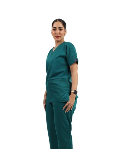 سكراب نسائي كامل لون اخضر