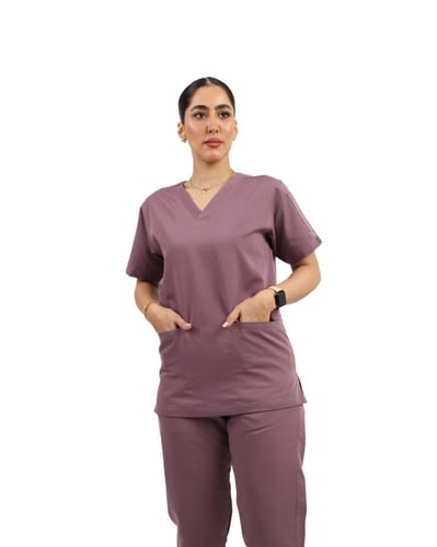 سكراب نسائي كامل لون لحمي