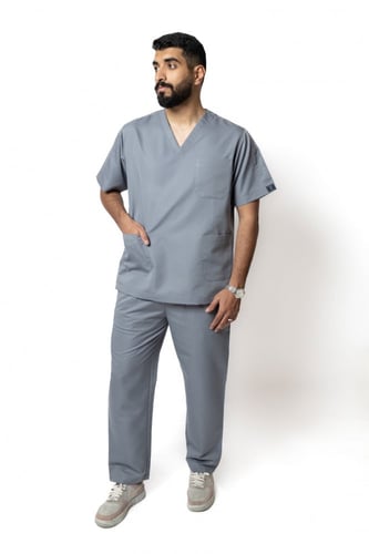 سكراب رجالي كامل لون رصاصي