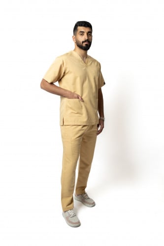 سكراب رجالي كامل لون بيج