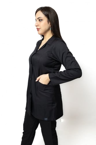 بالطو نسائي لون اسود