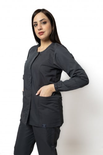 وارمر طبي مع بنطلون لون رمادي