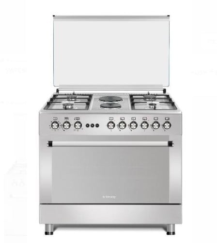 فرن ستار واي 60 * 90 سم 4 عيون غاز + 2 عين كهرباء...