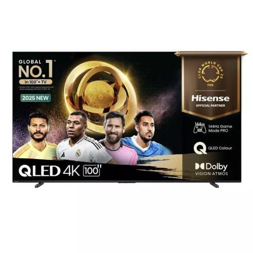 شاشة هايسنس 100 بوصة فور كي نظام فيدا كيو لد QLED...