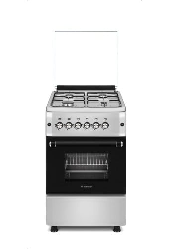 فرن غاز ستار واى 57*57 سم 4 عيون استيل موديل SWFC6...