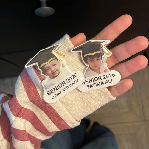 بروش تخرج بالاسم والصورة 2026