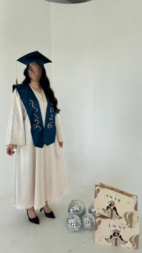 عباية تخرج تركوازي