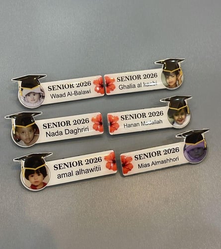 بروش تخرج سينيور تصميم ورد