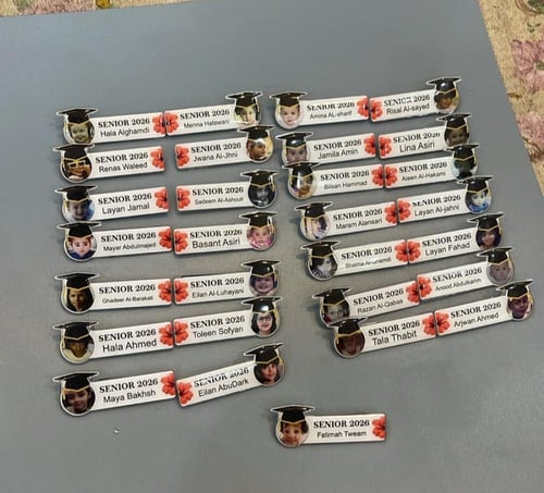 بروش تخرج سينيور تصميم ورد