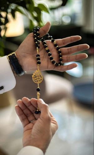 مسبحة بالاسم خط الجزيرة