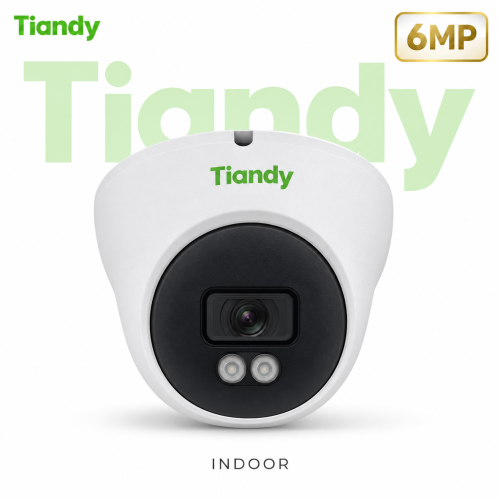 كاميرا Tiandy دقة 6 ميجا IP داخلية