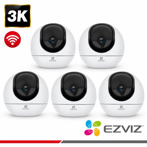 كاميرات Ezviz واي فاي 5 ميجا شاملة الذاكرة والتركي...