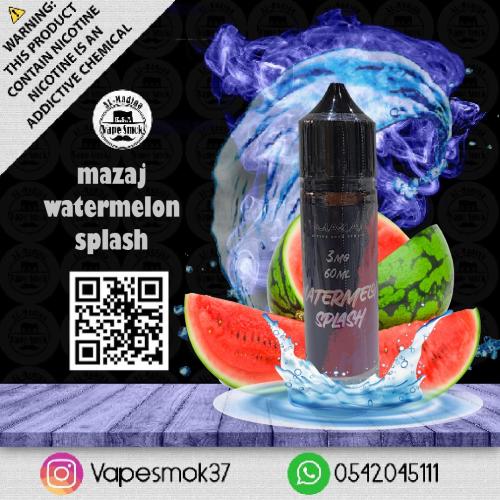 نكهة مزاج وتر ملون سبلاش فيب mizaj Watermelon Spla...