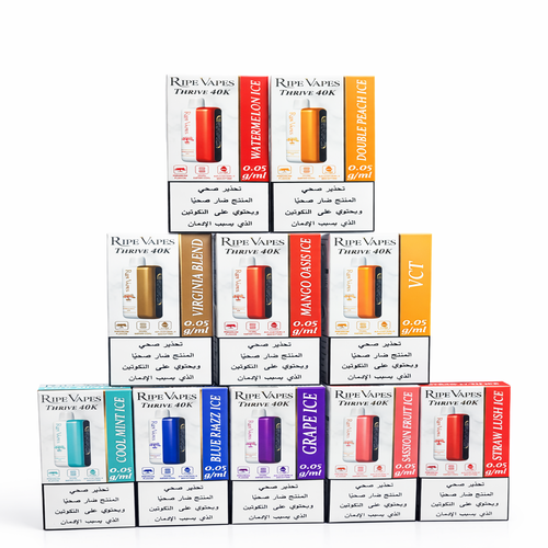 سحبة ثرايف رايب 40 ألف موشة –20 نكوتين - قوة نكهة...