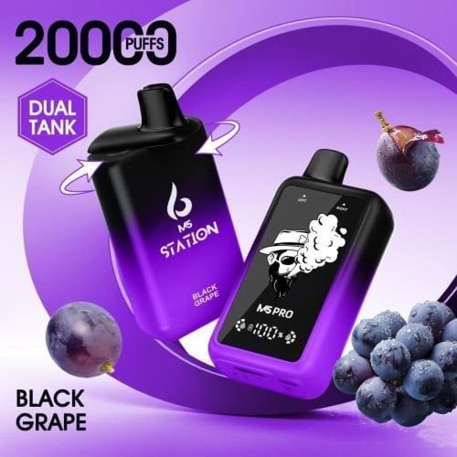 سحبة ستيشن برو 20000 نكوتين 50 Disposable Station...