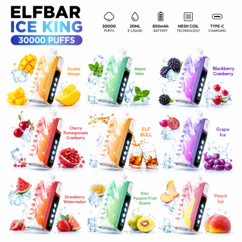 Elfbar ice king 30k nicotine 50 puffs