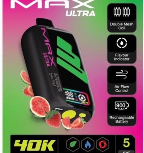 ناستي ماكس ألترا 40000 سحبة 50 نكوتين Nasty Max Ul...