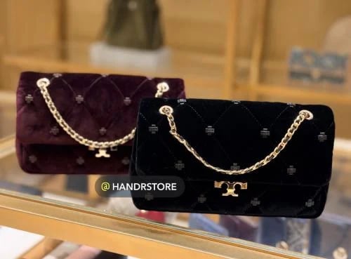 شنطه توري بورش SMALL BUNNY KNOT SHOULDER BAG