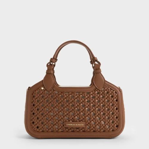 Charles & Keith Mini Azure Woven Tote bag
