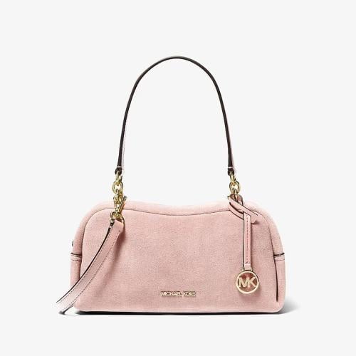 شنطه مايكل كورس Cecily Small Suede Shoulder Bag