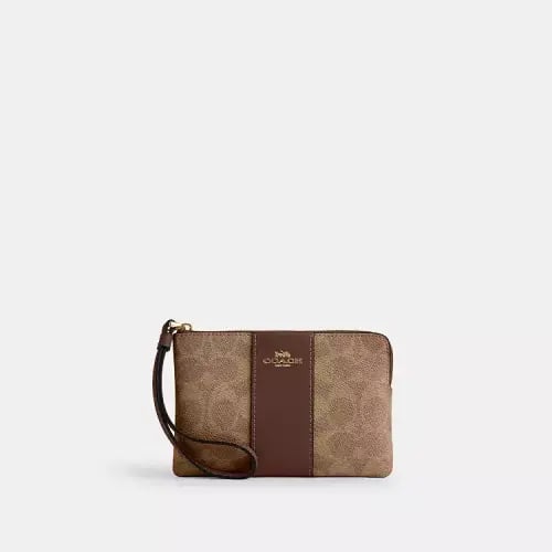 محفظة كوتش - Corner Zip Wristlet