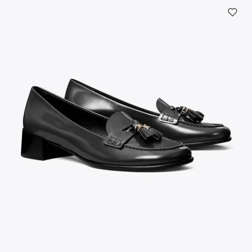 كعب توري بورش 3 سم TASSEL LOAFER