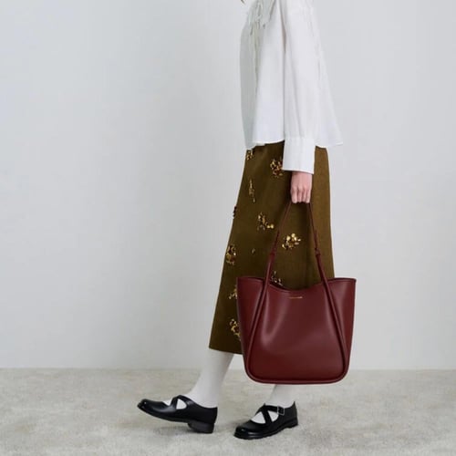 تشارلز اند كيث- Lyla Tubular Slouchy Tote Bag - XL