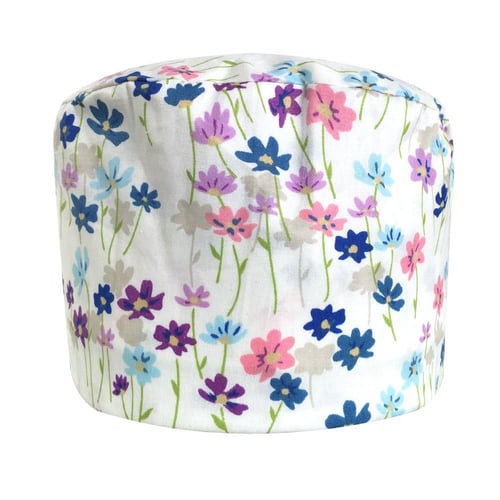 باندانا طبية زهور كاب Surgical Cap