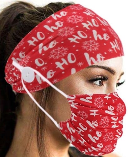 كمامة مع ربطة رأس ماسك للقناع Face mask with Headb...