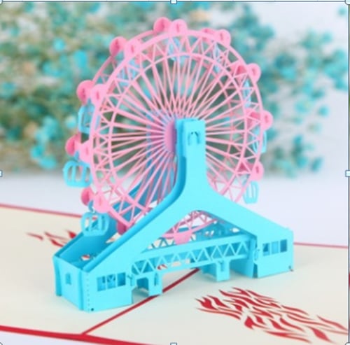 كروت عجيبة للمناسبات Cards 3D