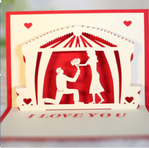 كروت عجيبة للمناسبات Cards 3D