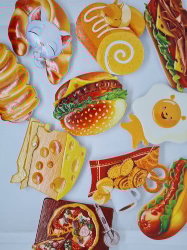 مغناطيس ثلاجة 10 قطع Fridge Magnet 10 pcs