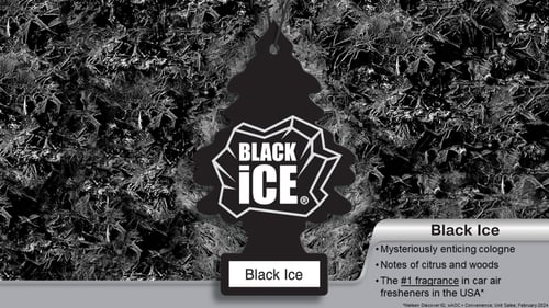 معطر جو من ليتل تري بلاك ايس - 6 قطع Little Tree A...