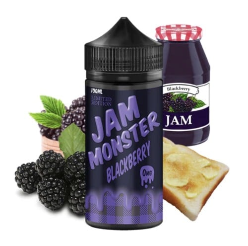 جام مونستر توت اسود - Jam Monster Blackberry 100ml