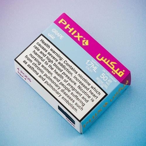 بودات فيكس عنب ايس 1.7 مل - Phix Pod L Grape Ice 1...