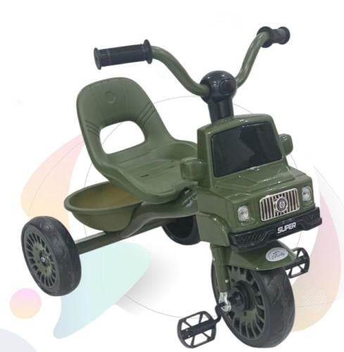 دراجة شكل سيارة ثلاثية للأطفال