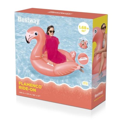 عوامة ركوب فلامنغو 1.68 × 1.20 م Fancy Flamingo Ri...