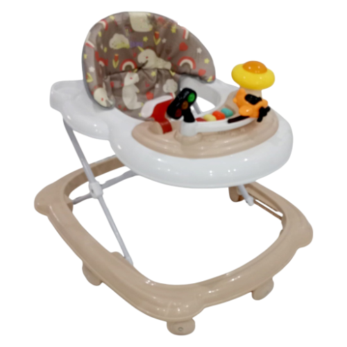 مشاية أطفال بتصميم حيوي وألعاب تفاعلية