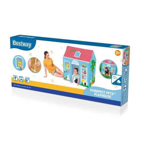 بيت اللعب للأطفال "Purrfect Pets" – Bestway %